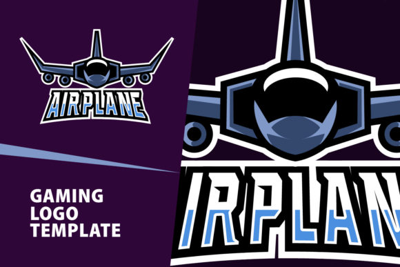 Airplane Mascot Gaming Logo Design: Elevating Your Brand Identity