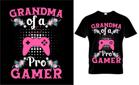 Discover the Ultimate Gaming Typography T-Shirt Design 23