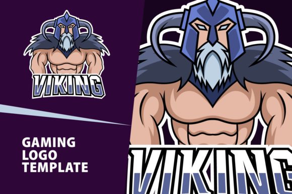 Evaluating a Viking Mascot Gaming Logo Design