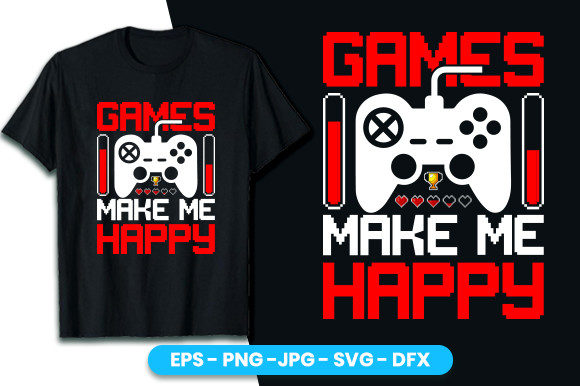 Explore Unique Gaming and Gamer T-Shirt Designs