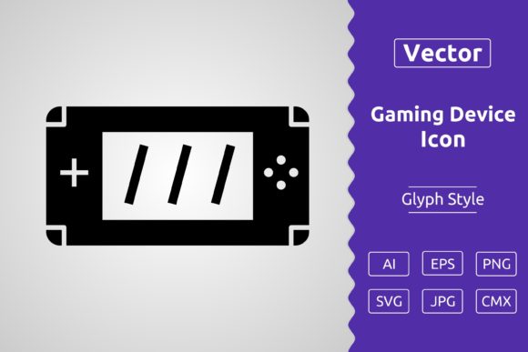Exploring the Vector Gaming Device Glyph Icon: A Comprehensive Guide