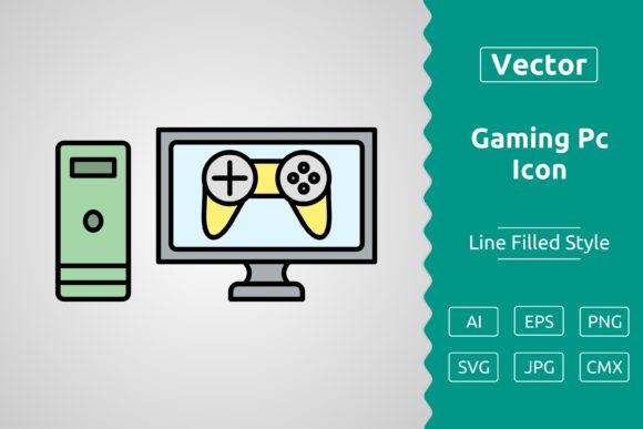 Exploring the Versatility of the Vector Gaming PC Filled Outline Icon