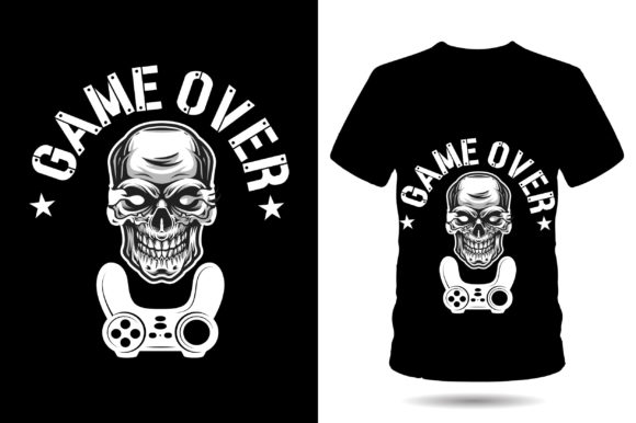 Game Over Gaming T-Shirt Design: A Creative Resource