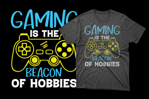 Gaming is the Beacon: A T-Shirt Design for Every Creator