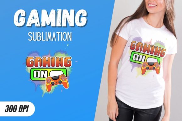 Gaming Sublimation: A Visual Design Asset
