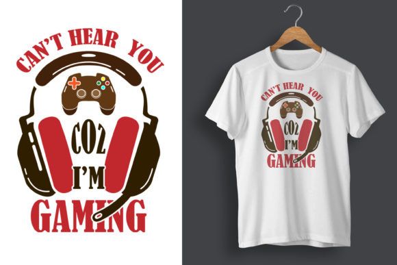 Sorry I Can't Hear You I'm Gaming T-Shirt