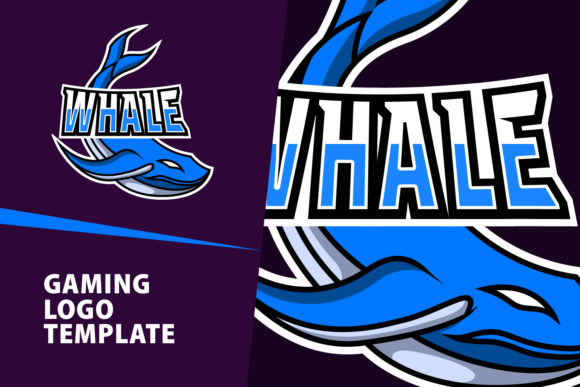 The Art and Impact of a Whale Mascot Gaming Logo Design