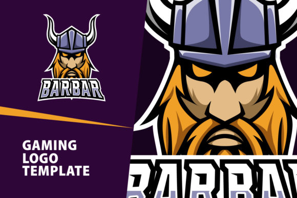 The Barbar Mascot: Elevating Your Gaming Brand with Powerful Logo Design