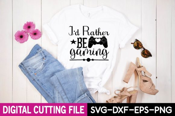 The I'd Rather Be Gaming SVG: Your Digital Tool for Creative Expression