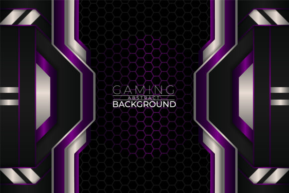 The Power of Modern Abstract Gaming Purple Backgrounds in Visual Design