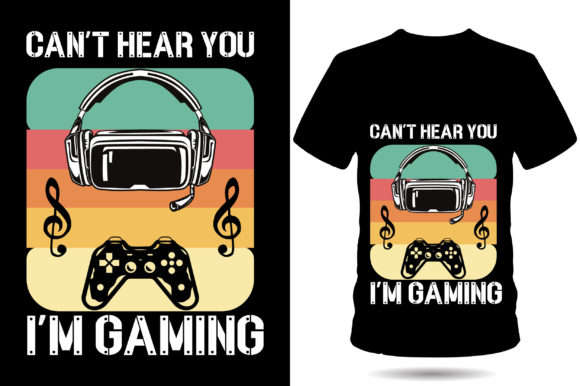 The Ultimate Gaming Statement T-Shirt Design