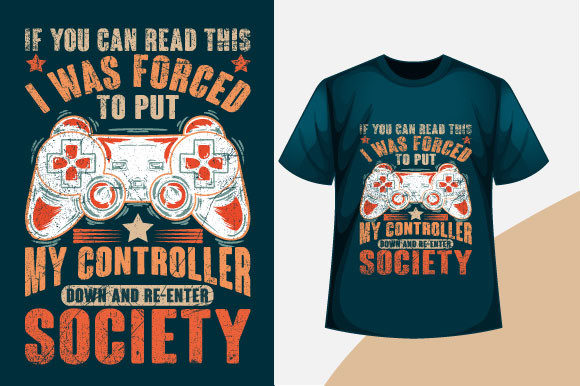 Unlocking Creativity with Gaming T-Shirt Design Vector Templates