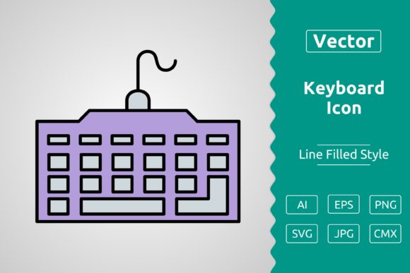 Unlocking Creativity with the Vector Gaming Keyboard Filled Outline Icon